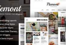 Photo of [Download-S2] Piemont v1.2.3 - Premium Responsive WordPress Blog Theme