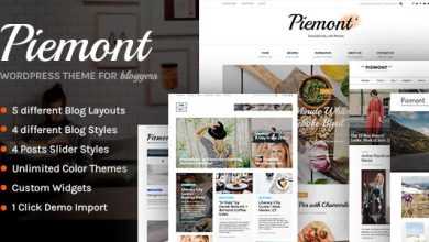 Photo of [Download-S2] Piemont v1.2.3 - Premium Responsive WordPress Blog Theme