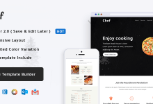 Photo of [Download-S2] Chef - Responsive Email Template + Online Builder