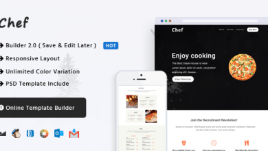 Photo of [Download-S2] Chef - Responsive Email Template + Online Builder