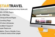 Photo of [Download-S2] Star Travel - Travel, Tour, Hotel Booking HTML5 Template