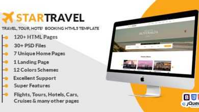 Photo of [Download-S2] Star Travel - Travel, Tour, Hotel Booking HTML5 Template