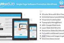 Photo of [Download-S2] App Mojo - Themeforest WP Single Page Promotion Theme