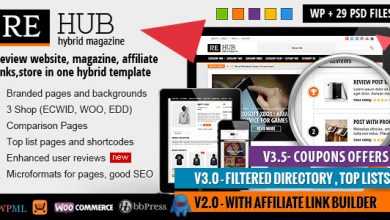 Photo of [Download-S2] REHub v3.9.1 - Directory, Shop, Coupon, Affiliate Theme