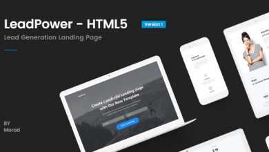 Photo of [Download-S2] LeadPower - Lead Generation HTML5 Landing Page Template