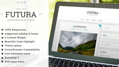 Photo of [Download-S2] Futura v1.0.4 - Responsive Minimal Blog Theme