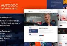 Photo of [Download-S2] AutoDoc - HTML Car Repair Mechanic Shop
