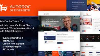 Photo of [Download-S2] AutoDoc - HTML Car Repair Mechanic Shop