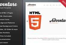 Photo of [Download-S2] Adventure - Clean & Simple HTML 5 Themeforest Template