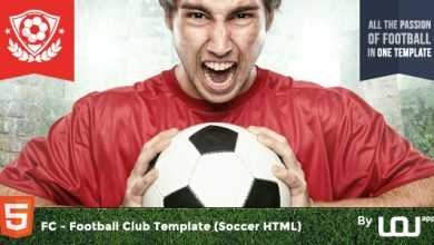 Photo of [Download-S2] FC - Football Club Template (Soccer HTML)