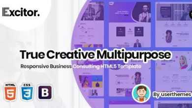 Photo of [Download-S2] Excitor - Responsive Business Consulting HTML5 Template