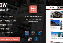 Photo of [Download-S2] Flow News v1.8 - Magazine and Blog WordPress Theme