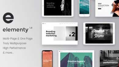 Photo of [Download-S2] Elementy - Multipurpose One & Multi Page Template