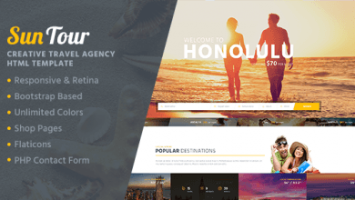 Photo of [Download-S2] SunTour - Creative Travel Agency HTML Template