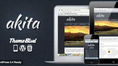 Photo of [Download-S2] Akita Responsive WordPress Theme