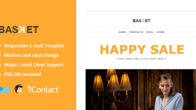 Photo of [Download-S2] Basket - eCommerce Responsive E-mail Templates +Themebuilder Access