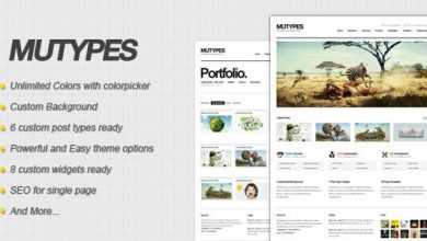 Photo of [Download-S2] Mu Types v1.0.7 - Themeforest Clean Business WordPress Theme