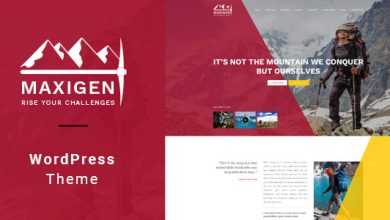 Photo of [Download-S2] Maxigen v1.2.3 - Hiking and Outdoor WordPress Theme