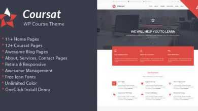 Photo of [Download-S2] Coursat - Multipurpose WordPress Enquiry Portal