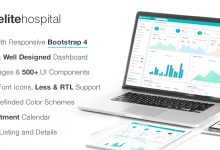 Photo of [Download-S2] Elite Hospital - Bootstrap 4 Admin Template