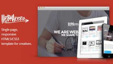 Photo of [Download-S2] Webmakers - Single Page HTML/CSS Template