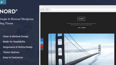 Photo of [Download-S2] Nord v1.3 - Simple, Minimal and Clean WordPress
