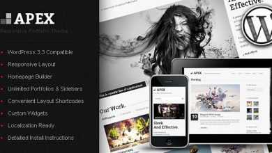 Photo of [Download-S2] Apex Responsive Themeforest Portfolio WordPress Theme