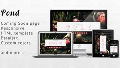 Photo of [Download-S2] Pond - Themeforest Responsive Minimalist Coming Soon Template