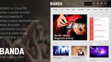 Photo of [Download-S2] Banda v1.2.4 - WordPress Music Magazine