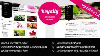 Photo of [Download-S2] Royalty - Themeforest Clean HTML Theme