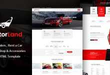 Photo of [Download-S2] MOTORLAND v1.0 - Car Dealer HTML Template
