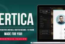 Photo of [Download-S2] Vertica - Themeforest WP Resume / CV & Portfolio