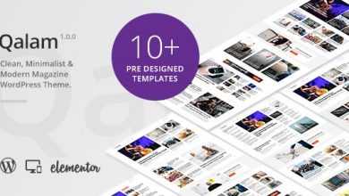 Photo of [Download-S2] Qalam v1.0.0 - NewsPaper and Magazine WordPress Theme