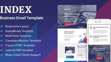 Photo of [Download-S2] Index Business Email Template + StampReady Builder