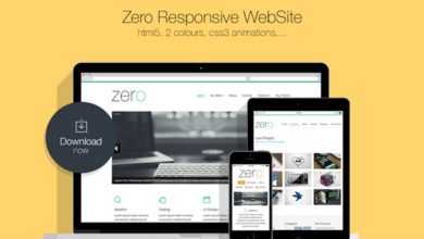Photo of [Download-S2] Zero - Creativemarket Responsive HTML5 WebSite