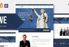 Photo of [Download-S2] LAWE v1.0 - Lawyer and Attorney HTML Template