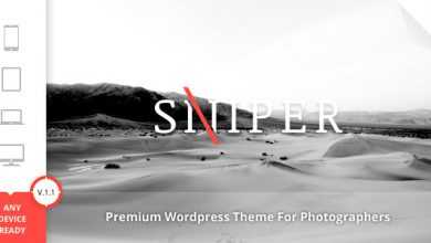 Photo of [Download-S2] Sniper - Themeforest Premium Photography WP Theme