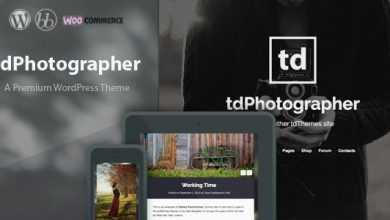 Photo of [Download-S2] tdPhotographer - Themeforest WordPress Theme