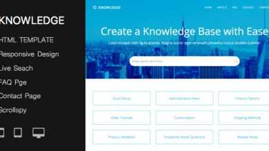 Photo of [Download-S2] Responsive Knowledge Base & FAQ HTML Template