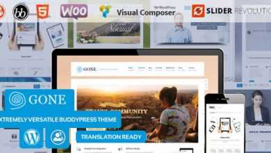 Photo of [Download-S2] Gone - BuddyPress & WordPress Theme