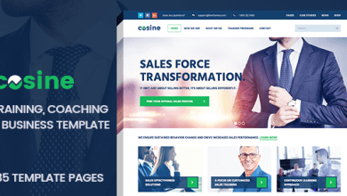 Photo of [Download-S2] Cosine - Training, Coaching & Business HTML Template