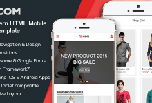 Photo of [Download-S2] eCom - Mobile & App HTML Template
