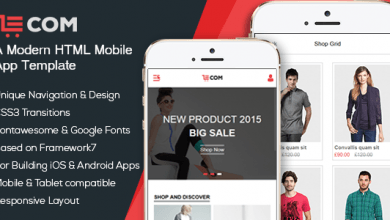 Photo of [Download-S2] eCom - Mobile & App HTML Template