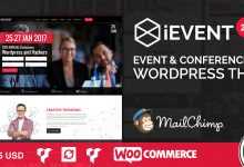 Photo of [Download-S2] iEvent v2.0.1 - Event & Conference WordPress Theme