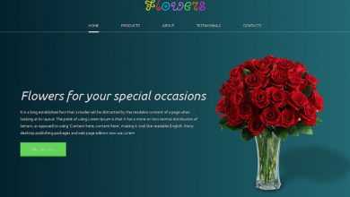 Photo of [Download-S2] Flowers - Creativemarket Responsive One Page Theme