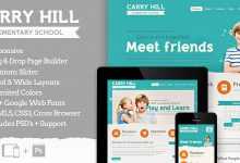 Photo of [Download-S2] Carry Hill School - Themeforest Responsive Wordpress Theme