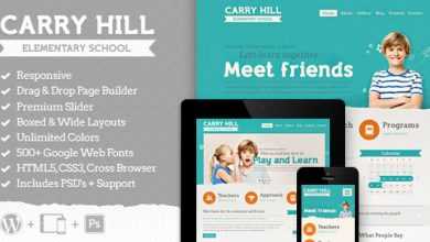 Photo of [Download-S2] Carry Hill School - Themeforest Responsive Wordpress Theme