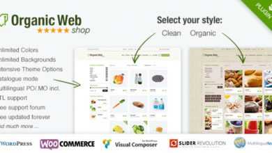 Photo of [Download-S2] Organic Web Shop v3.1 - A Responsive WooCommerce Theme