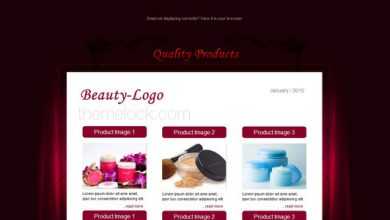 Photo of [Download-S2] Themeforest BEAUTY - Email Template - 6 Layouts