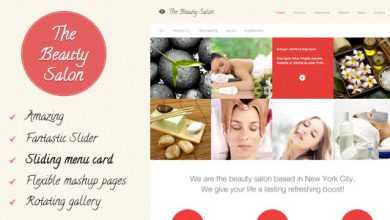 Photo of [Download-S2] The Beauty Salon Themeforest WP